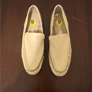 Zara Cream Loafers